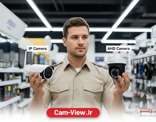 دوربین مداربسته IP یا آنالوگ (AHD)