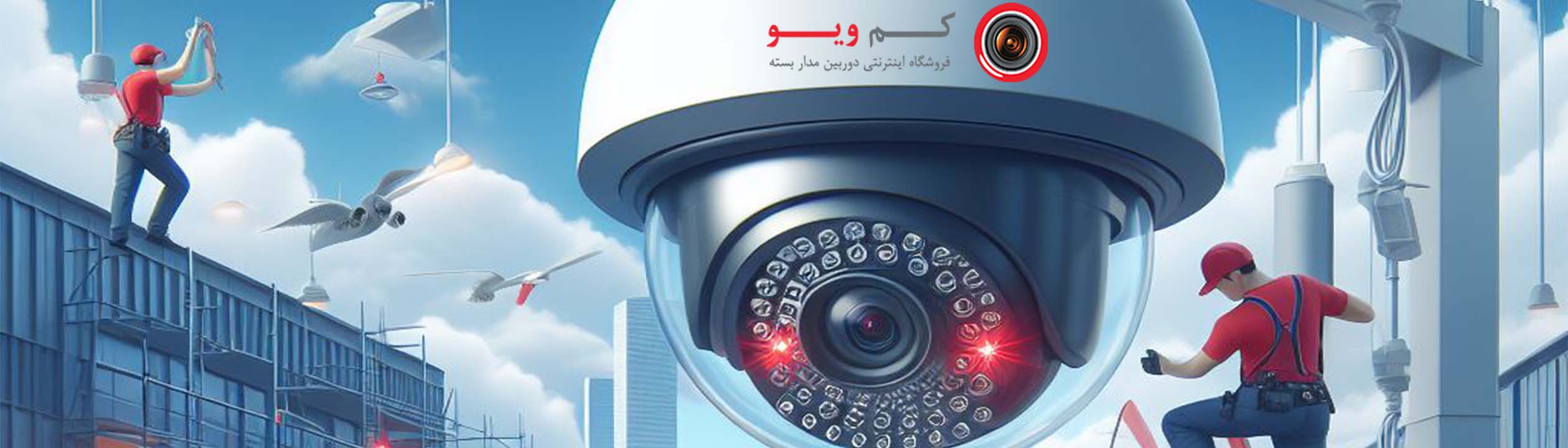 خرید دوربین مداربسته اسپید دام داهوا - دوربین مداربسته کم ویو