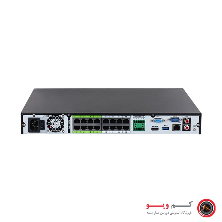 دستگاه ضبط تصویر 16 کانال | برند داهوا | مدل NVR5216-16P-I - خرید دوربین مداربسته از کم ویو