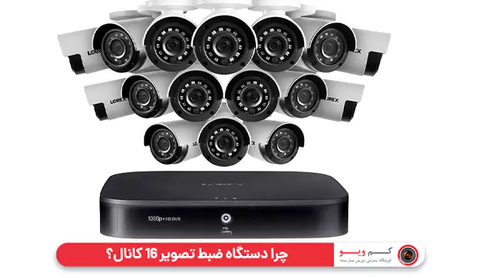 چرا دستگاه ضبط تصویر ۱۶ کانال؟
