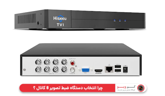 چرا انتخاب دستگاه ضبط تصویر 8 کانال ؟