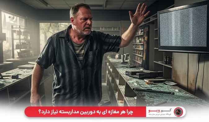 چرا هر مغازه‌ ای به دوربین مداربسته نیاز دارد؟